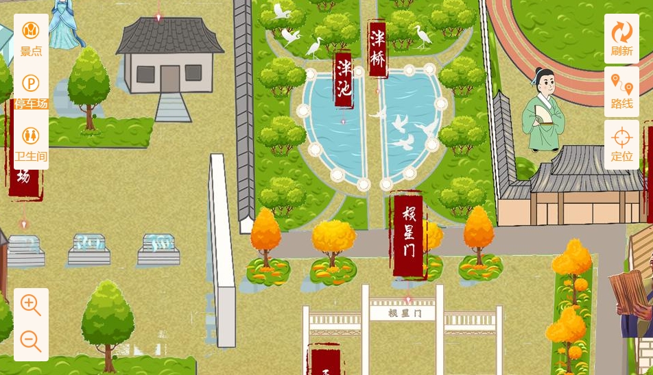 莱阳手绘地图景区语音讲解导览系统：智慧景区建设的基石